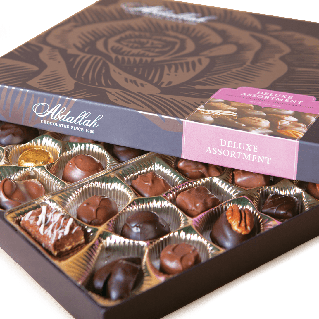 Deluxe Assortment by Abdallah Candies, MN's Premier Chocolatier