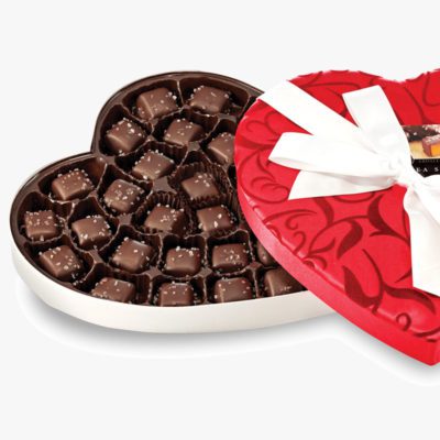 Valentine Heart Boxes by Abdallah Candies, Minnesota's Premier Chocolatier