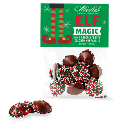 Elf Magic Milk Chocolate with Colored Nonpareils